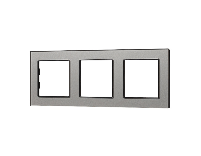 Рамка стеклянная FRM-GLARE-GS-3-GR (Arlight, -)