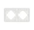 Рамка алюминиевая FRM-AKIRY-SFAL-2-SR (Arlight, -)