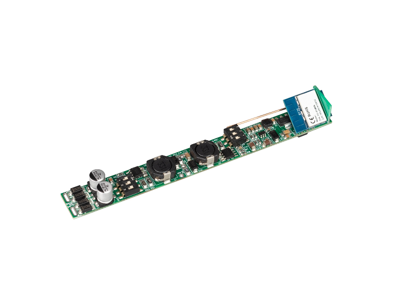 INTELLIGENT ARLIGHT Диммер SMART-CC-202-72-MIX-IN (48V, 2x150-500mA, Track, TUYA BLE, 2.4G) (IARL, IP20 Пластик, 5 лет)