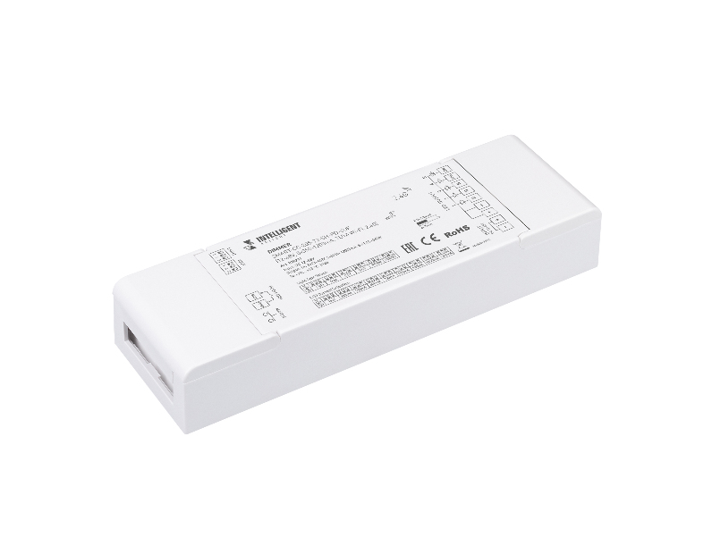 INTELLIGENT ARLIGHT Диммер SMART-CC-205-72-SH-PD-SUF (12-48V, 5x350-1200mA, TUYA Wi-Fi, 2.4G) (IARL, IP20 Пластик, 5 лет)