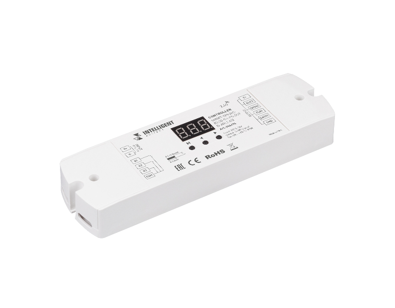 INTELLIGENT ARLIGHT Контроллер SMART-SPI-302-82-2G-SH-PS-SUF (5-24V, 2.4G) (IARL, IP20 Пластик, 5 лет)