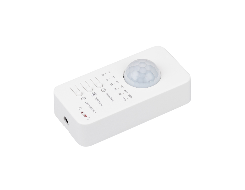 INTELLIGENT ARLIGHT Контроллер SMART-SENS-101-14-82-SUF White (5-24V, 1x3A, Step, PIR, 2.4G) (IARL, IP20 Пластик, 5 лет)