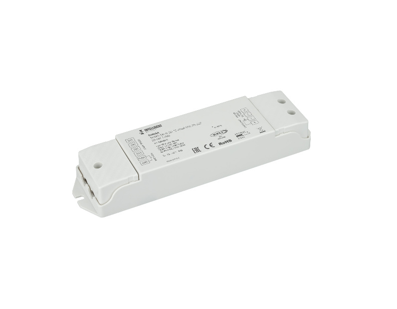 INTELLIGENT ARLIGHT Диммер SMART-DALI2-301-72-ADDR-DIM-PS-SUF (12-48V, 1x15A) (IARL, IP20 Пластик, 5 лет)