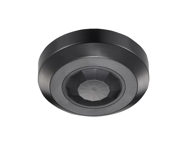 Датчик движения PRIME-PIR-SURFACE-R76-200W-BK (230V, 0.87A, SLIM, IP20) (Arlight, Пластик, 5 лет)