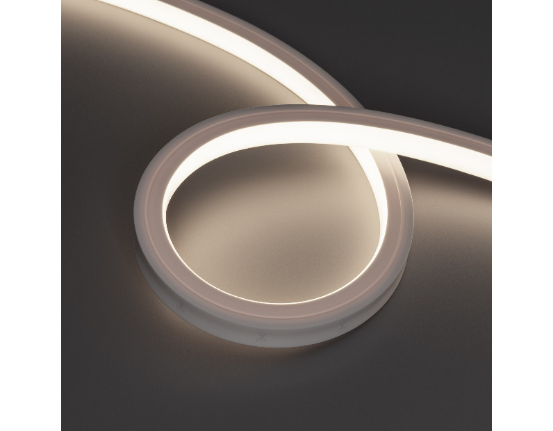 Лента герметичная NOVA-TOP-PU-A120-16x15mm 24V Day4000 (10 W/m, IP68, 1m, wire x1) (Arlight, Полиуретан)