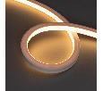 Лента герметичная NOVA-TOP-PU-A120-16x15mm 24V Warm2700 (10 W/m, IP68, 3m, wire x1) (Arlight, Полиуретан)