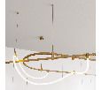 Светильник ART-APRIORI-TUBE-ELASTIC-R38-L2000-17W Warm3000 (GD, 360 deg, 48V) (Arlight, IP20 Металл, 3 года)