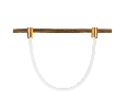 Светильник ART-APRIORI-TUBE-ELASTIC-R38-L2000-17W Warm3000 (GD, 360 deg, 48V) (Arlight, IP20 Металл, 3 года)