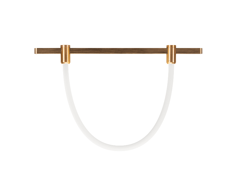 Светильник ART-APRIORI-TUBE-ELASTIC-R38-L2000-17W Warm3000 (GD, 360 deg, 48V) (Arlight, IP20 Металл, 3 года)