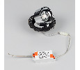 Светильник SP-PLURIO-BUILT-TRIMLESS-R120-9W Day4000 (BK-CHR, 36 deg, 230V) (Arlight, IP20 Металл, 3 года)