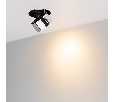 Светильник SP-PLURIO-BUILT-TRIMLESS-R120-9W Warm3000 (BK-CHR, 36 deg, 230V) (Arlight, IP20 Металл, 3 года)