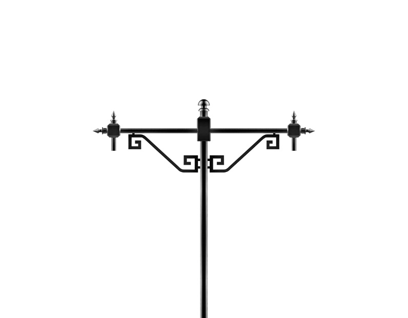 Кронштейн OXOR-SB4-2 BLACK (Arlight, Сталь)