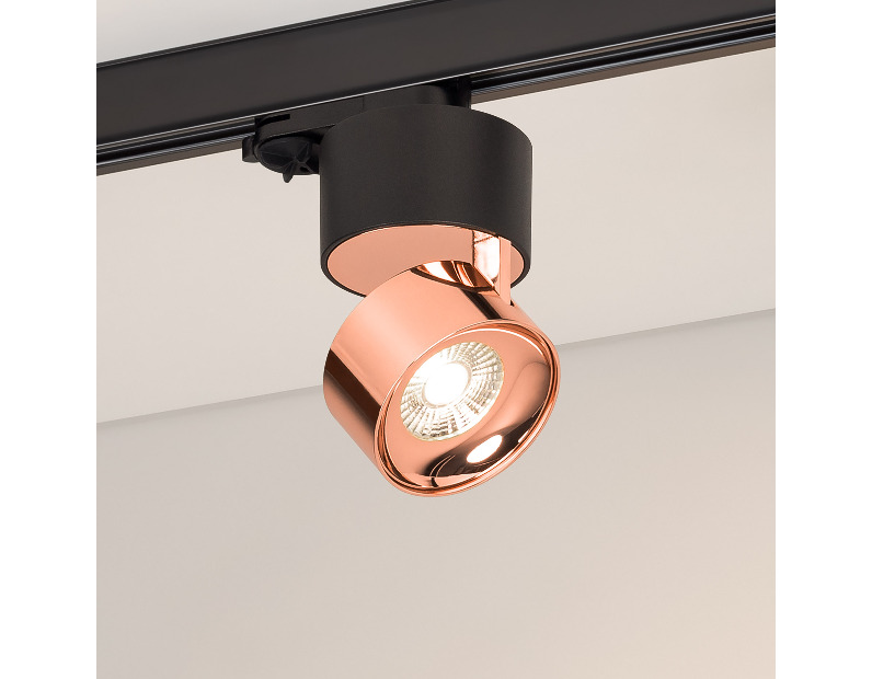 Светильник SP-PLURIO-TRACK-4TR-R77-9W Day4000 (BK-COP, 36 deg, 230V) (Arlight, IP20 Металл, 3 года)