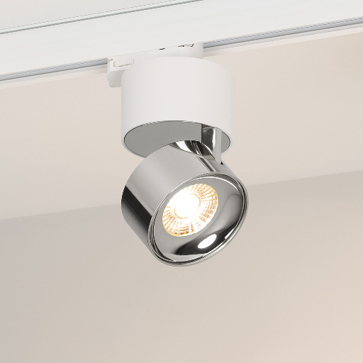 Светильник SP-PLURIO-TRACK-4TR-R77-9W Day4000 (WH-CHR, 36 deg, 230V) (Arlight, IP20 Металл, 3 года) 038104