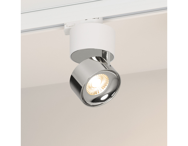 Светильник SP-PLURIO-TRACK-4TR-R77-9W Day4000 (WH-CHR, 36 deg, 230V) (Arlight, IP20 Металл, 3 года)