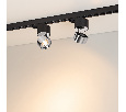 Светильник SP-PLURIO-TRACK-4TR-R77-9W Warm3000 (BK-CHR, 36 deg, 230V) (Arlight, IP20 Металл, 3 года)
