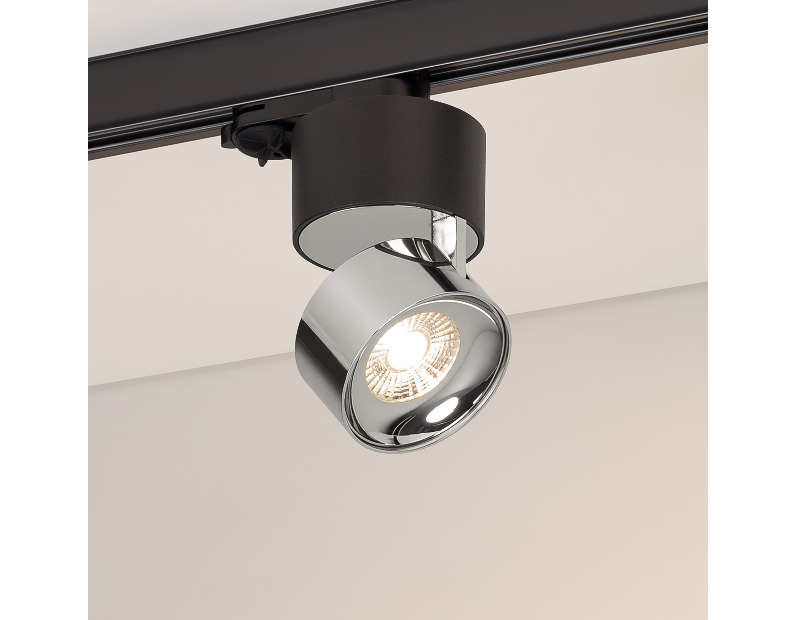 Светильник SP-PLURIO-TRACK-4TR-R77-9W Day4000 (BK-CHR, 36 deg, 230V) (Arlight, IP20 Металл, 3 года)