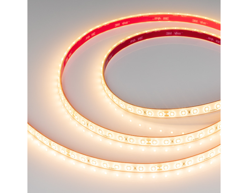 Лента герметичная RTW-PS-A80-12mm 24V Warm2400 (4.8 W/m, IP67, TWP100, 5m) (Arlight, -)