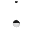Светильник SP-EMISFERO-HANG-BUILT-R150-11W Warm3000 (BK, 170 deg, 230V) (Arlight, IP20 Металл, 3 года)