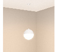 Светильник SP-EMISFERO-HANG-BUILT-R150-11W Warm3000 (WH, 170 deg, 230V) (Arlight, IP20 Металл, 3 года)