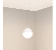 Светильник SP-EMISFERO-HANG-BUILT-R150-11W Day4000 (WH, 170 deg, 230V) (Arlight, IP20 Металл, 3 года)