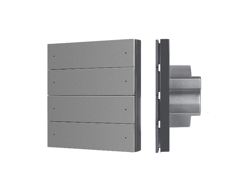 INTELLIGENT ARLIGHT Кнопочная панель SMART-ZB-801-22-1G-8SC-MULTI-IN Grey (230V) (IARL, IP20 Пластик, 5 лет)