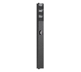 Светильник LGD-TILLIS-BOLL-SOCKET-H900-12W Warm3000 (GR, 92 deg, 230V) (Arlight, IP54 Металл, 3 года)