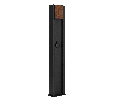 Светильник LGD-SEKVOYA-BOLL-SOCKET-H900-11W Warm3000 (BK, 120 deg, 230V) (Arlight, IP54 Металл, 3 года)