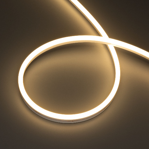 Лента герметичная HALO-SIDE-A160-06x13mm 24V Warm3000 (10 W/m, IP67, 5m, wire x1) (Arlight, Вывод прямой, 3 года) 053366