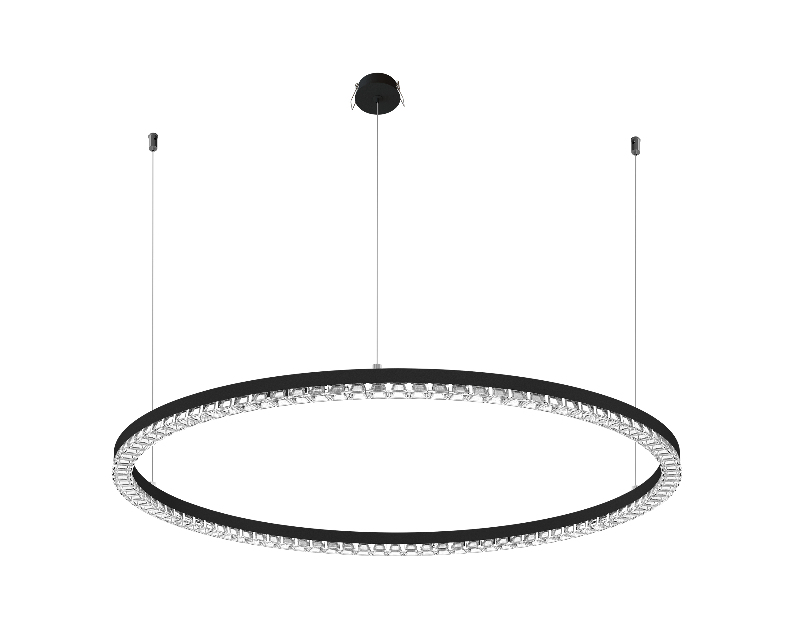 Светильник SP-DIAMOND-R850-40W Warm3000 (BK, 45 deg, 230V, TRIAC) (Arlight, IP20 Металл, 5 лет)