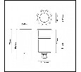 Встраиваемый в дорогу светильник Odeon Light Ingro 6660/1GL3