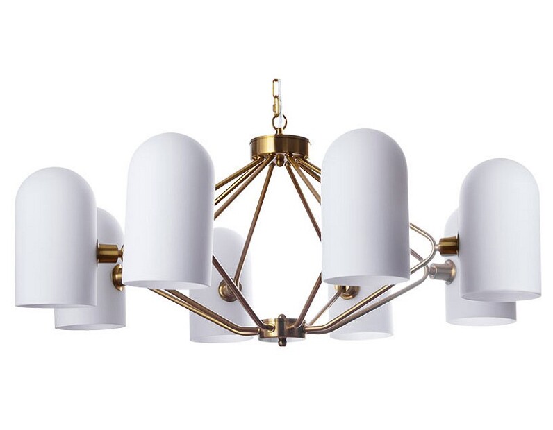 Подвесная люстра Arte Lamp Cassel A5454LM-8PB