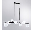 Подвесная люстра Arte Lamp Gemini A2243SP-9BK