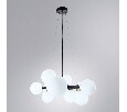 Подвесная люстра Arte Lamp Gemini A2243SP-10BK
