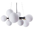 Подвесная люстра Arte Lamp Gemini A2243SP-10BK