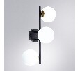 Бра Arte Lamp Gemini A2243PL-3BK