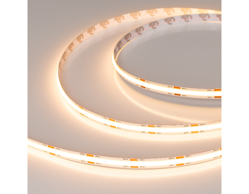 Лента COB-X544-8mm 24V Warm2400 (11.5 W/m, IP20, 5m) (Arlight, -)