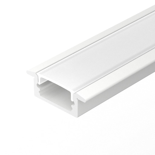 Профиль LINE-2308-F-2000 WHITE (Arlight, Алюминий) 044237(1)