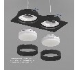 Встраиваемый светильник Denkirs FLAT DK2092-BK