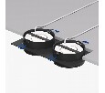 Встраиваемый светильник Denkirs FLAT DK2092-BK