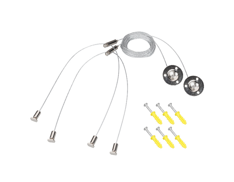 Подвес LINE-6070 2x4m Set (Pad 9x2mm) (Arlight, Металл)