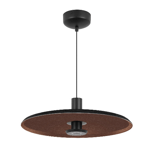 Светильник SP-KOTARO-R350-12W Warm3000 (BK-CF, 36 deg, 230V, TRIAC) (Arlight, IP20) 057232