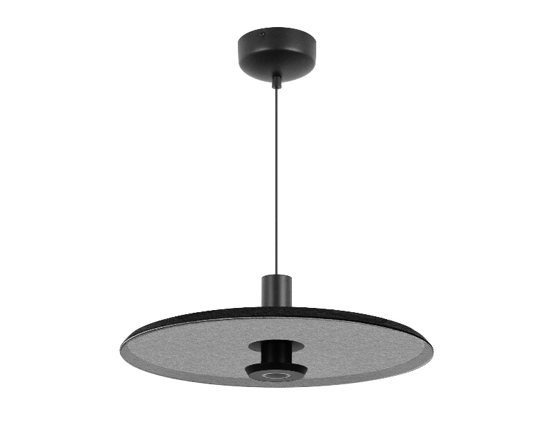 Светильник SP-KOTARO-R350-12W Warm3000 (BK-GR, 36 deg, 230V, TRIAC) (Arlight, IP20)