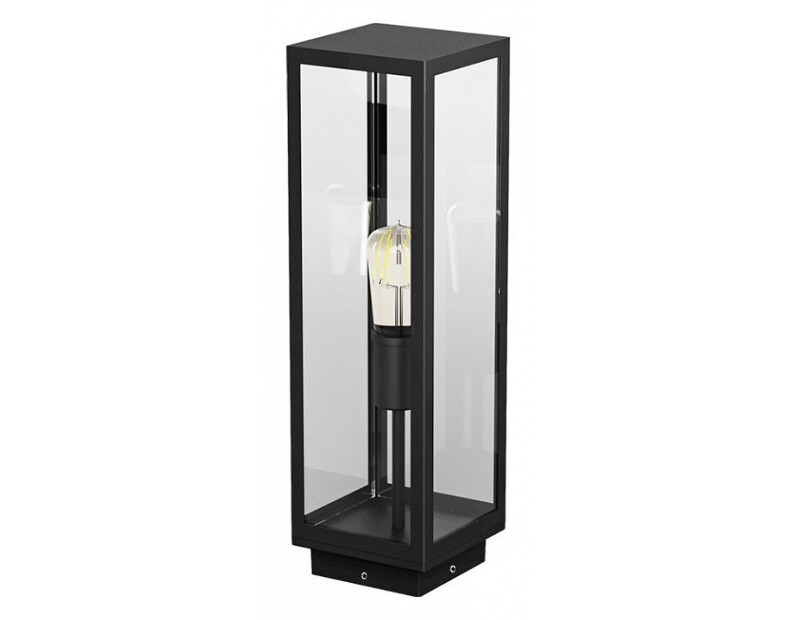 Наземный низкий светильник Arte Lamp Belfast A4569FN-1BK