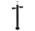 Наземный низкий светильник Arte Lamp Budapest A2360PA-3BK