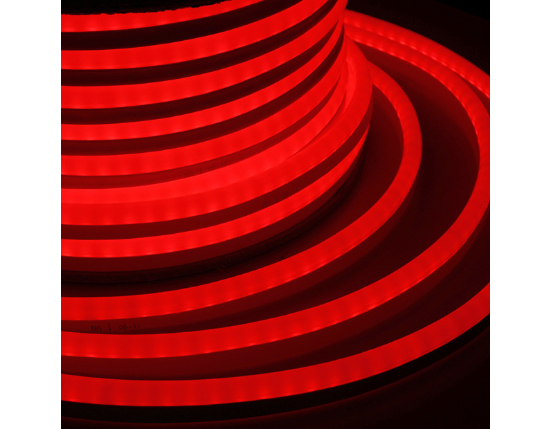 Гибкий неон LED SMD 8х16 мм, красный, 120 LED/м, бухта 100м NEON-NIGHT
