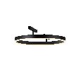 Трековый светильник Technical Rim TR227-2-24W3K-B
