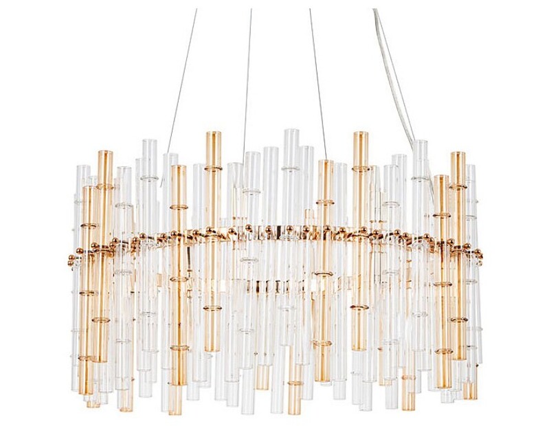 Подвесной светильник Arte Lamp Crystalla A4111LM-16GO