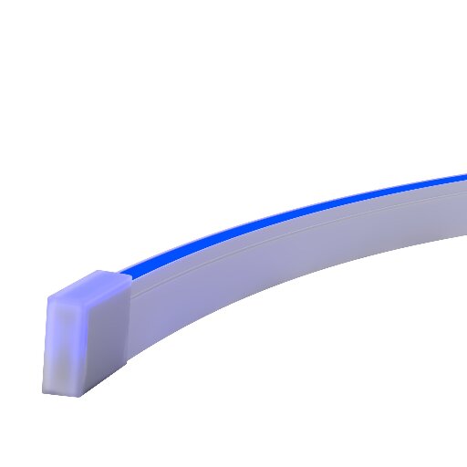 Гибкий неон Maytoni Led Strip 432041 24V 9.6W/m Синий IP67 5 м