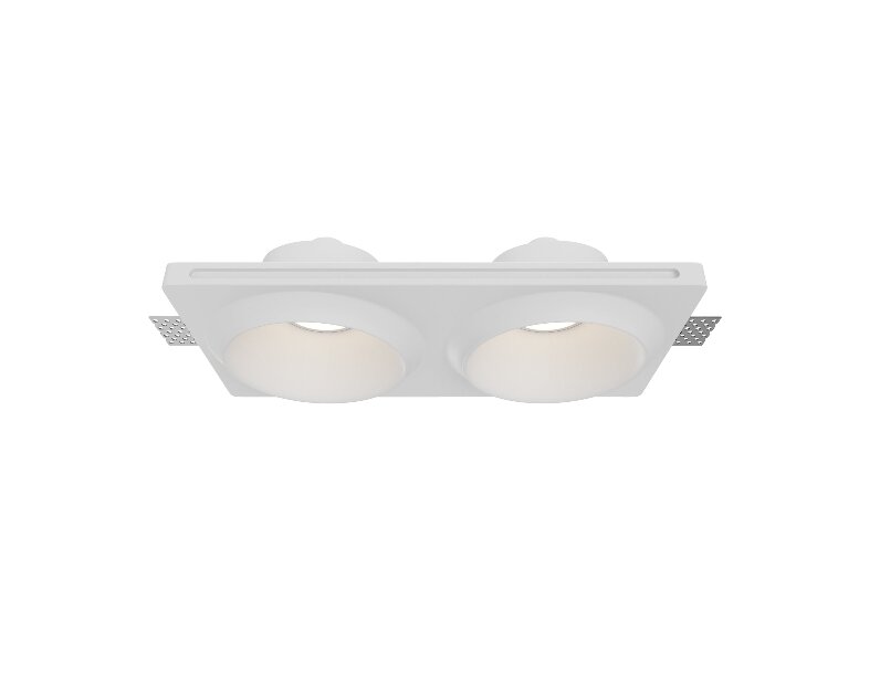 Встраиваемый светильник Technical Gyps Modern DL124-GU10-02-TRS-W